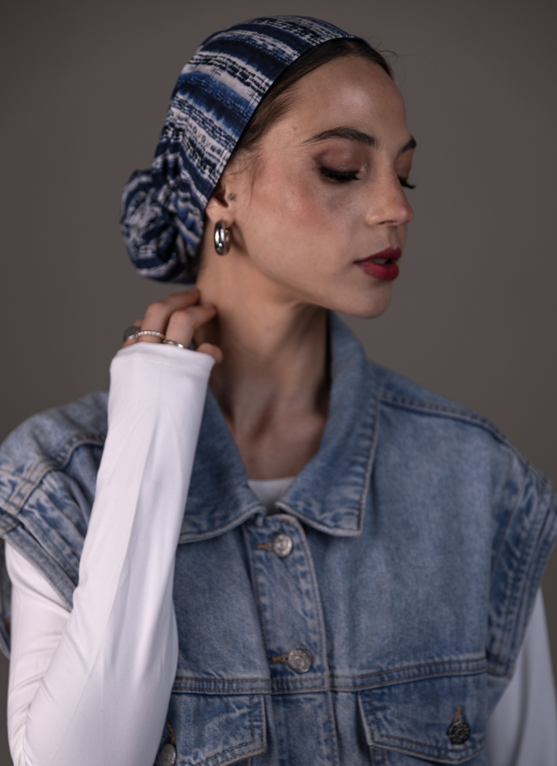 Hair Cover - פרינט ים